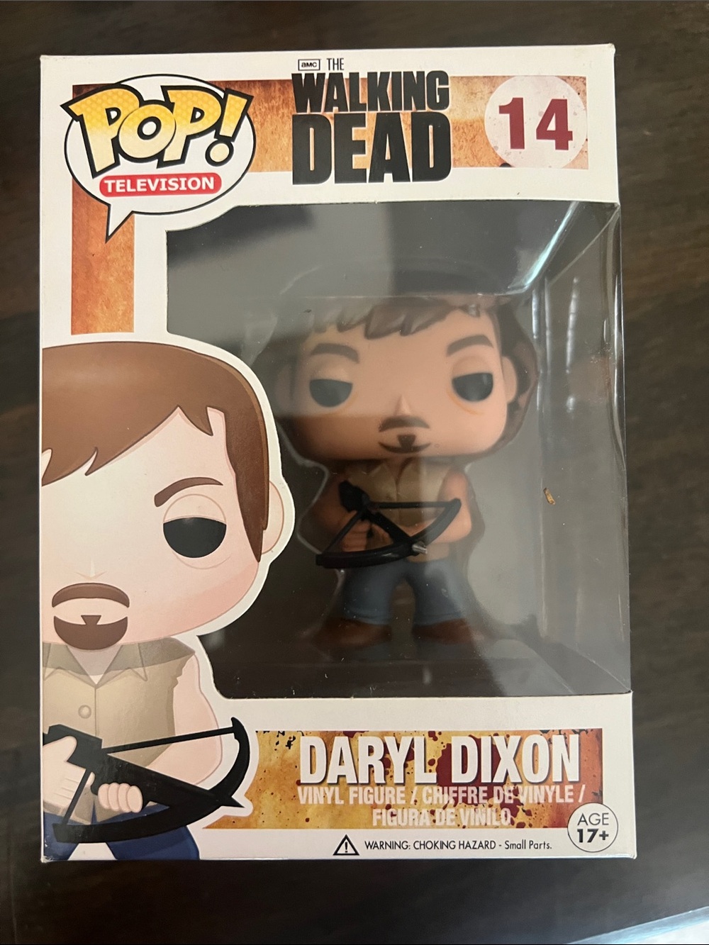 Funko Pop! Television The Walking Dead Daryl Dixon - Brown, Black, Tan